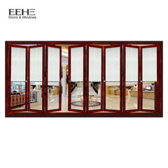 Aluminum Bifold Doors Low Cost Made In China on China WDMA