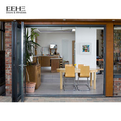 Aluminum Bifold Doors Low Cost Made In China on China WDMA