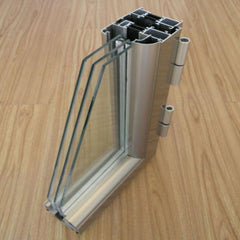 Aluminum Broken Bridge Casement Windows Comfortable Space Aluminium Double Glazed Window on China WDMA