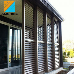 Aluminum Exterior Plantation Fix Sliding Or Folding Shutter Door plantation shutters lowes on China WDMA