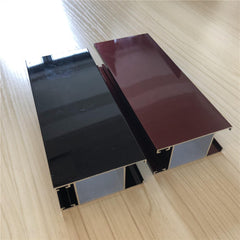 Aluminum Frame Glass Door Drawer Glass Front Door profiles with G handle for windows and doors on China WDMA