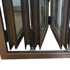 Aluminum Frameless Folding Glass Window on China WDMA