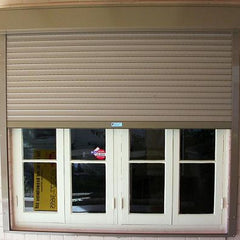 Aluminum Interior Security Electric Automation Roller Shutter Windows on China WDMA