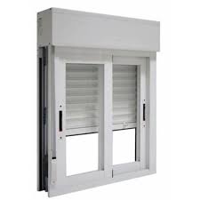 Aluminum Profile Sliding Windows Roller Shutter Exterior Window on China WDMA