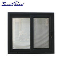 Aluminum Slider Window with double tempered glazed on China WDMA