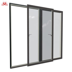 Aluminum Wood Window Curved Glazing Pane Glass Cheap Sliding Horizontal Pivot Windows With Blinds on China WDMA