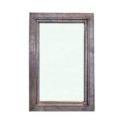 Aluminum Wood Windows Double Glass interior glass French casement Window on China WDMA