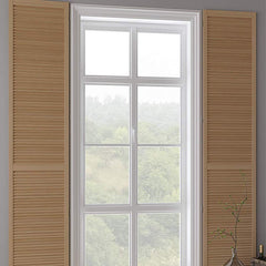 Aluminum alloy blinds manually Wood Jalousie Windows on China WDMA