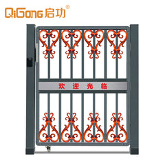 Aluminum alloy main door use in the company entrance gate with electric lock system QG-C1704 on China WDMA