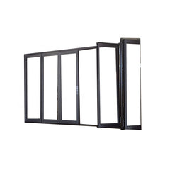 Aluminum alloy open lift sliding corner windows and doors with double glass on China WDMA