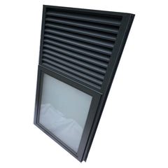 Aluminum casement window with louver aluminium doors and windows designs aluminum windows manufacturing African standard on China WDMA