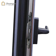 Aluminum frame casement swing window double glaze on China WDMA