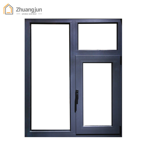 Aluminum frame double glazed tempered glass windows on China WDMA