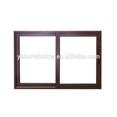 Aluminum frame reception sound proof tempered glass sliding window from AWA member company on China WDMA