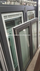 Aluminum guard casement windows with built in blinds for nigeria on China WDMA