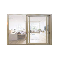 Aluminum lift sliding door thermal break double safety glazing doors on China WDMA