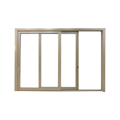 Aluminum lift sliding door thermal break double safety glazing doors on China WDMA