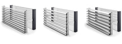 Aluminum metal window louver frames blade price on China WDMA