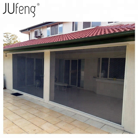 Aluminum profile plisse net flyscreen for bifold doors on China WDMA