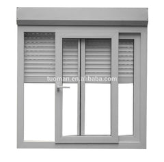 Aluminum profile single double glazed sliding windows on China WDMA