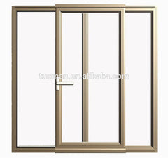 Aluminum profile single double glazed sliding windows on China WDMA