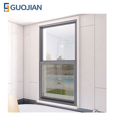 Aluminum small sliding vertical window single or double hung windows