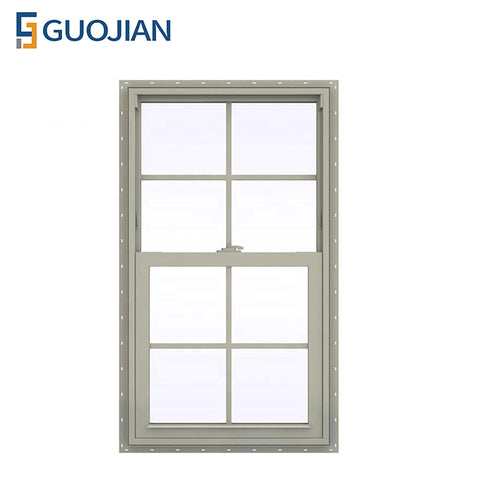 Aluminum small sliding vertical window single or double hung windows