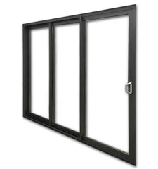 Aluminum three panel sliding door on China WDMA