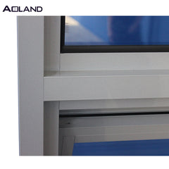 Aluminum window awning window design double glass on China WDMA