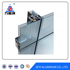 Aluminum window frame 6063 extrusion for glass on China WDMA