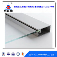 Aluminum window frame 6063 extrusion for glass on China WDMA