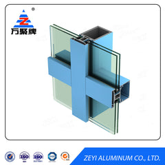 Aluminum window frame 6063 extrusion for glass on China WDMA