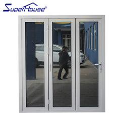 American Standard Testing folding door design accordion glass folding doors on China WDMA