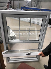 American Style High Quality Vinyl UPVC Double Hung Windows on China WDMA