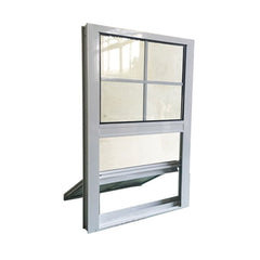 American style vinyl single hung vertical sliding windows on China WDMA