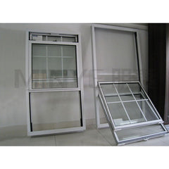 American style vinyl single hung vertical sliding windows on China WDMA