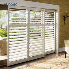 Anodized Aluminium Sliding Shutter Door/Sliding Plantation Shutters For Windows on China WDMA