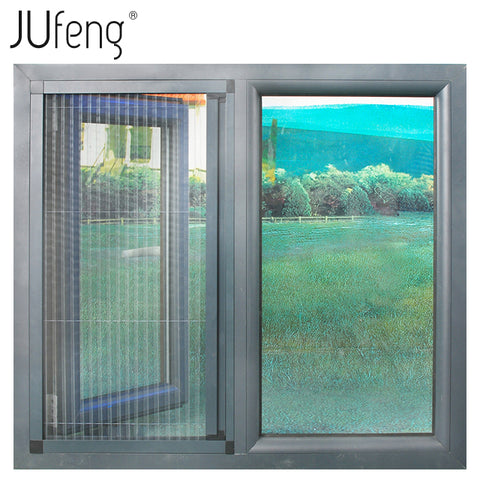 Anti bug Plisse insect fly screen solution for bifold doors on China WDMA