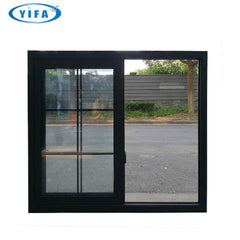 Anti-theft aluminium sliding and folding window on China WDMA