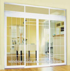 Attractive Style Flat Industrial Pvc Plastic Sliding Extrior PVC Sliding Door on China WDMA