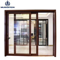 Australia AS2047/AS2208 standard double glazed thermal broken aluminum sliding door on China WDMA