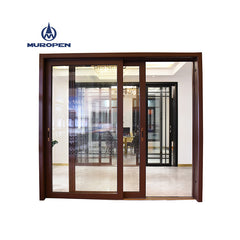 Australia AS2047/AS2208 standard double glazed thermal broken aluminum sliding door on China WDMA