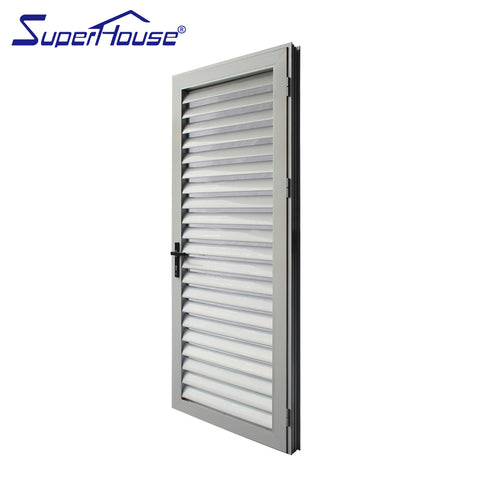 Australia Standard AS2047 Exterior Durable Storm-proof Aluminium jalousie Doors Made in China on China WDMA