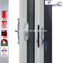 Australia certificated white aluminium sliding windows and door with double insulated glass on China WDMA