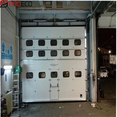 Australia low costs industrial fire rated sectional overhead door on China WDMA