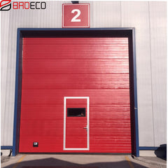 Australia low costs industrial fire rated sectional overhead door on China WDMA