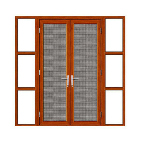 Australia standard AS2047 Interior office thermal break aluminum door with glass window on China WDMA