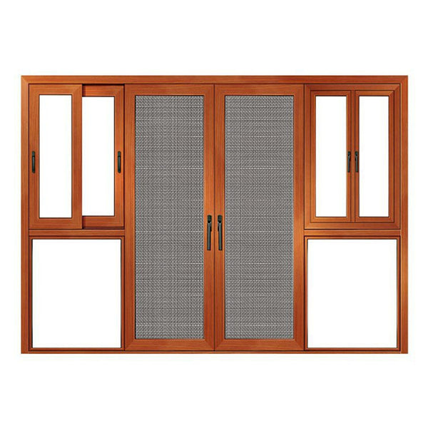 Australia standard AS2047 Interior office thermal break aluminum door with glass window on China WDMA