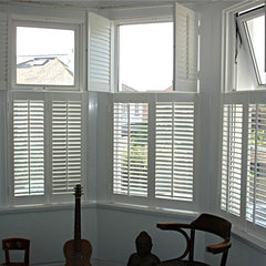 Australia standard BI fold PVC window plantaion shutters on China WDMA