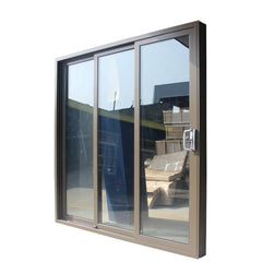 Australia standard aluminum triple glazed sliding door on China WDMA